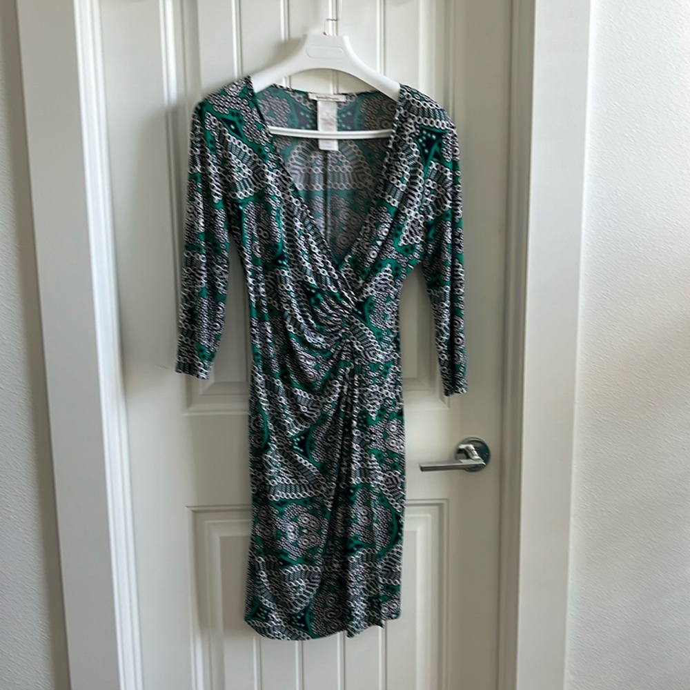 Laundry by Design Faux Wrap Dress